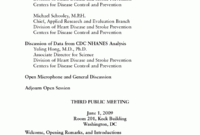 Appendix B:agendas Of Public Meetings Heldthe Inside New Infection Control Committee Meeting Agenda