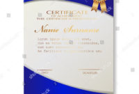 Certificate Template Luxury Modern Pattern Qualification Inside Amazing Qualification Certificate Template