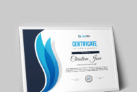 Certificate Template On Behance With Small Certificate Template