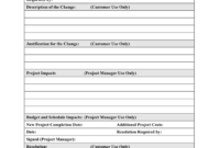 Change Request Template Download Free Documents For Pdf Pertaining To Fresh Change Management Request Template