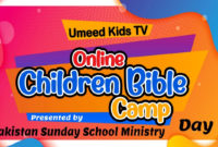 Children Bible Camp Online | Day 1 (Bible Stories) (August For Top Vacation Bible School Agenda