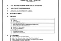 Committee To Recall Cy Sun: Council Meeting Tonight Within Professional Town Hall Meeting Agenda Template