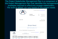 Download Free Project Stakeholder Management Plan Template Intended For Project Management Stakeholders Template