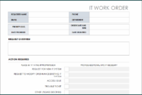 》Free Printable Maintenance Work Order Form | Bogiolo Regarding Property Management Work Order Template