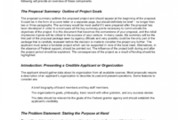 Editable Writing The Grant Proposal Template Inside Fresh Writing A Grant Proposal Template