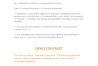 Employee Notice Of Salary Increase Form 3 Easy Steps Pertaining To Salary Proposal Template