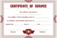 Employee Years Of Service Certificate Template Regarding Amazing Recognition Of Service Certificate Template