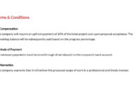 Engineering Project Proposal Template [Free Pdf] Word With Engineering Proposal Template