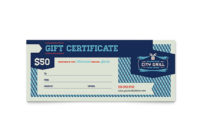 Fine Dining Restaurant Gift Certificate Template Design Pertaining To Gift Certificate Template Publisher