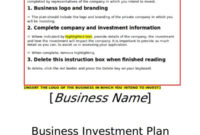 Free 11+ Small Business Investment Proposal Samples And Pertaining To Investment Proposal Template