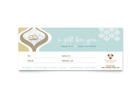 Gift Certificate Design Templates Indesign, Word Inside Publisher Gift Certificate Template