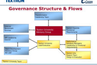 Governance Structure & Flows Transformation Inside Best Project Management Governance Structure Template