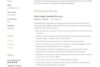 Guide: Small Business Sales Manager Resume [X12] Sample In Business Management Resume Template