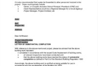 Jct Practical Completion Certificate Template Best Intended For Practical Completion Certificate Template Jct
