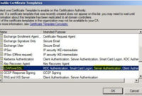 Microsoft Ad Ldap (2012) | Trustzone Pertaining To Within Awesome Workstation Authentication Certificate Template