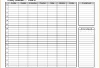 Monday To Sunday Weekly Planner Template Word | Calendar Pertaining To Hourly Agenda Template