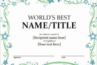 Name A Star Certificate Template Free New Certificate Star Within Star Naming Certificate Template