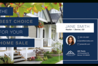 Open House Brochure Within Real Estate Listing Presentation Template