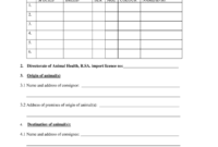 Pet Health Certificate Template Fill Online, Printable With Regard To Veterinary Health Certificate Template