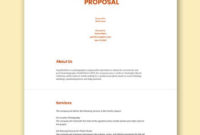 Photography Proposal Template Word (Doc) | Google Docs Intended For Awesome Photography Proposal Template