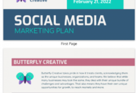 Printable Social Media Marketing Plan Template Social Within Stunning Social Media Marketing Proposal Template