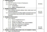 Project Meeting Schedule Yahoo Image Search Results Within Project Team Meeting Agenda Template