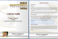 Project Proposal Template Word Templates For Microsoft Word Project Proposal Template