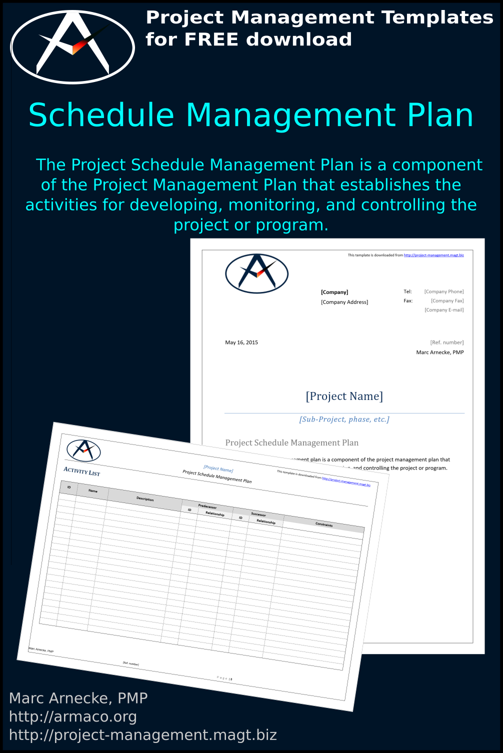 Project Schedule Management | Project Management Templates With Regard To Schedule Management Plan Template