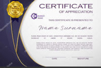 Qualification Certificate Appreciation Design Elegant Inside Qualification Certificate Template