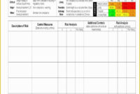 Risk Register Template Excel Free Download Of Project Intended For Project Management Risk Assessment Template