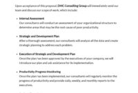 Sample Consulting Proposal Template [Free Pdf] Word Inside Awesome Consulting Proposal Template Word