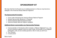 Sensational Corporate Sponsorship Proposal Template Ideas For Racing Sponsorship Proposal Template