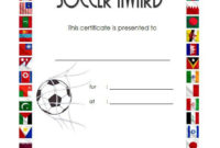Soccer Award Certificate Template Free 3 In 2020 Intended For Stunning Soccer Award Certificate Templates Free