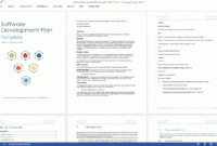 Software Development Plan Template (Ms Word) Templates For Simple Product Management Document Template