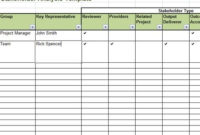 Stakeholder Analysis Template Excel Http://Www Throughout Stunning Project Management Stakeholder Register Template