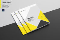 Tefig Brand Manual In 2020 | Business Proposal Template In Simple Branding Proposal Template