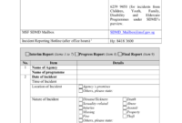 Template For Incident Report To Msf With Regard To Awesome It Incident Management Template