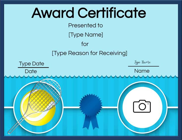 The Outstanding Free Tennis Certificates | Edit Online And Regarding Tennis Gift Certificate Template