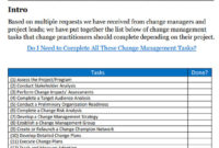 Top Organizational Change Management Plan, Template Inside Awesome Organizational Change Management Template