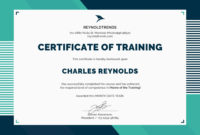 Training Certificate Template Word Format Great Throughout New Professional Certificate Templates For Word