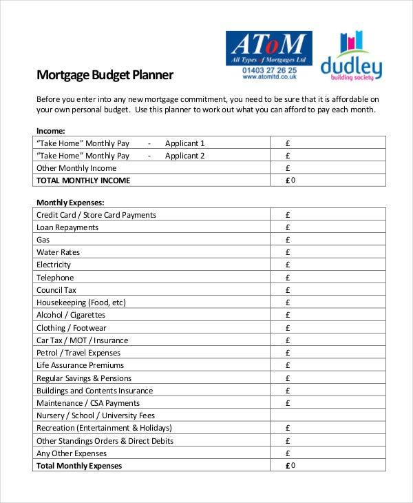 12+ Monthly Budget Planner Templates - Ai, Psd, Google within Professional Monthly Budget Planner Template Uk