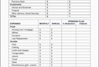 9 How To Create Retirement Planner Spreadsheet In Excel inside Fresh Budget Planning Template For Retirement