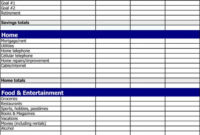 Bi-Weekly Budget Template intended for Budget Planner Template Download