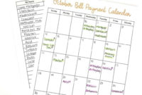 Bill Pay Calendar 2021 | Calendar Template Printable in Budget Calendar Template 2021