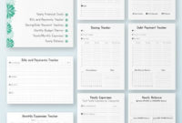 Budget Planner Printable, 2021 Budget Planner Inserts pertaining to Best Budget Planner 2021 Template
