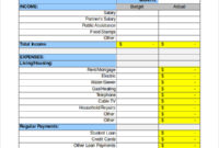 Budget Template Uk for Free Personal Budget Planner Template