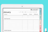 Digital Budget Planner | Budgeting Tools, Personal Finance pertaining to Couple Budget Planner Template