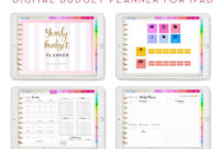 Digital Planner Goodnotes Planner Ipad Planner Goodnotes throughout Budget Planner Template Notability