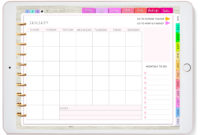Digital Planner, Goodnotes Planner, Ipad Planner pertaining to Free Budget Planner Template Ipad