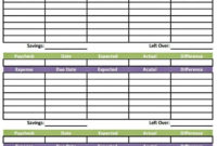 Free Monthly Budget Spreadsheet Template Free Spreadsheet intended for Simple Free Budget Excel Template